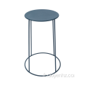 Table d&#39;appoint ronde empilable en métal (H63CM)